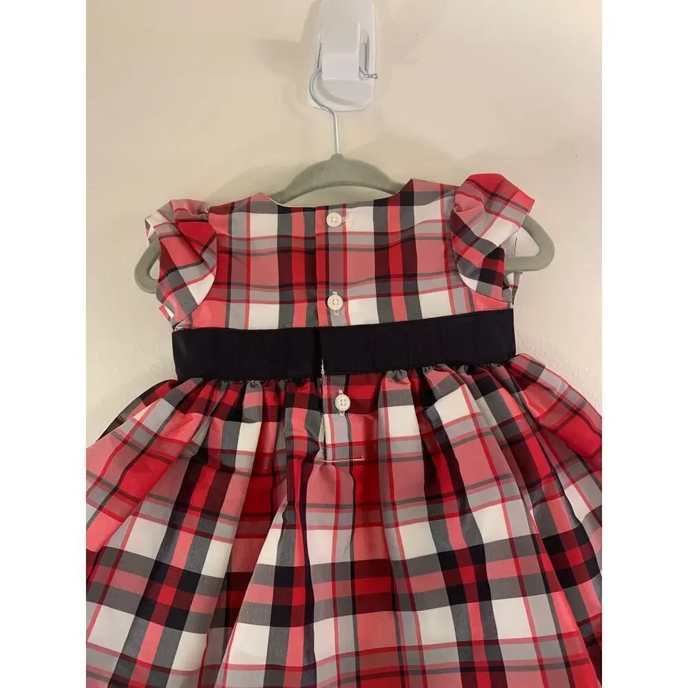 CARTER’S Infant Classic Holiday Plaid Dress / Size: 3 Months